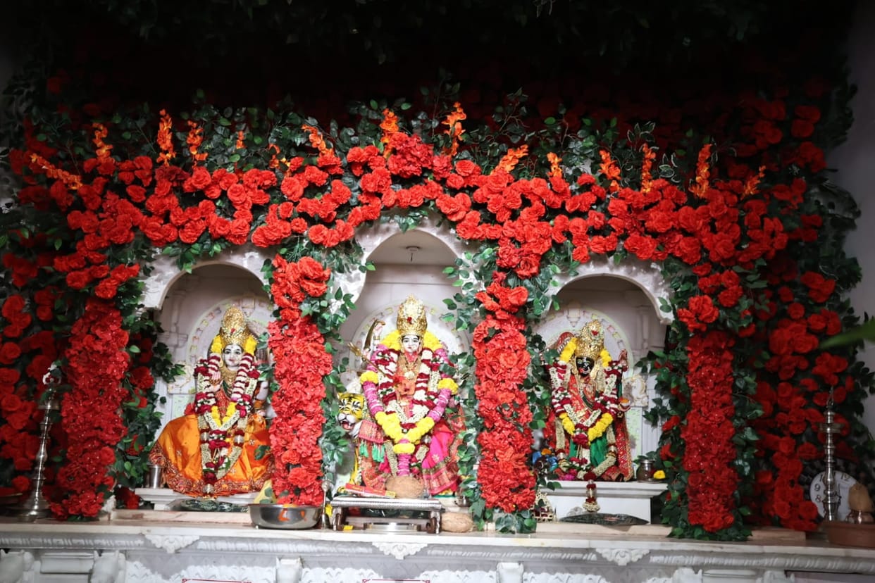 Indore's Shakti Sthal, where Goddess Annapurna fulfills everyone's wishes, attracts devotees during Navratri.