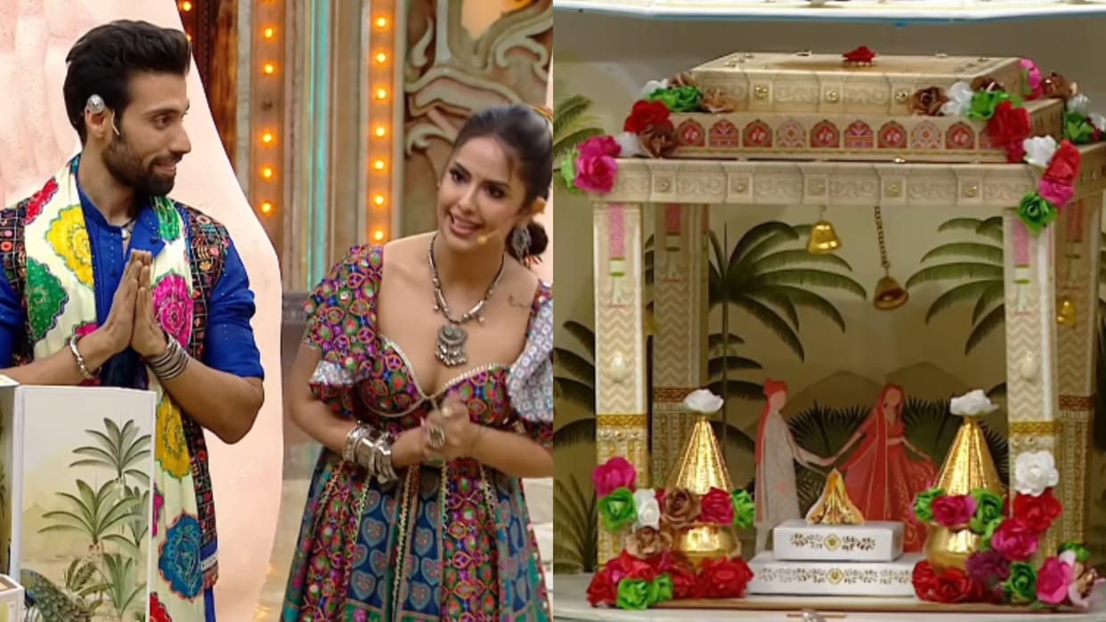 Avika Gor Show Her Marriage Card At Reality Show Pati Patni Aur Panga