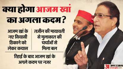 Azam Khan News Speculations Rife About Samajwadi Party Azam Khan New Political Destination in Hindi News