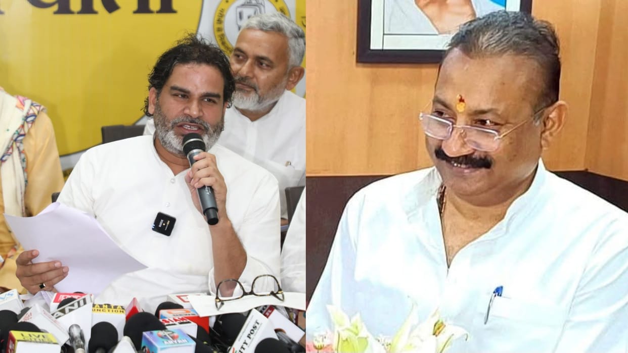 Bihar : jdu party Ashok Chaudhary sent defamation notice of hundred crore to jan suraj party Prashant Kishor