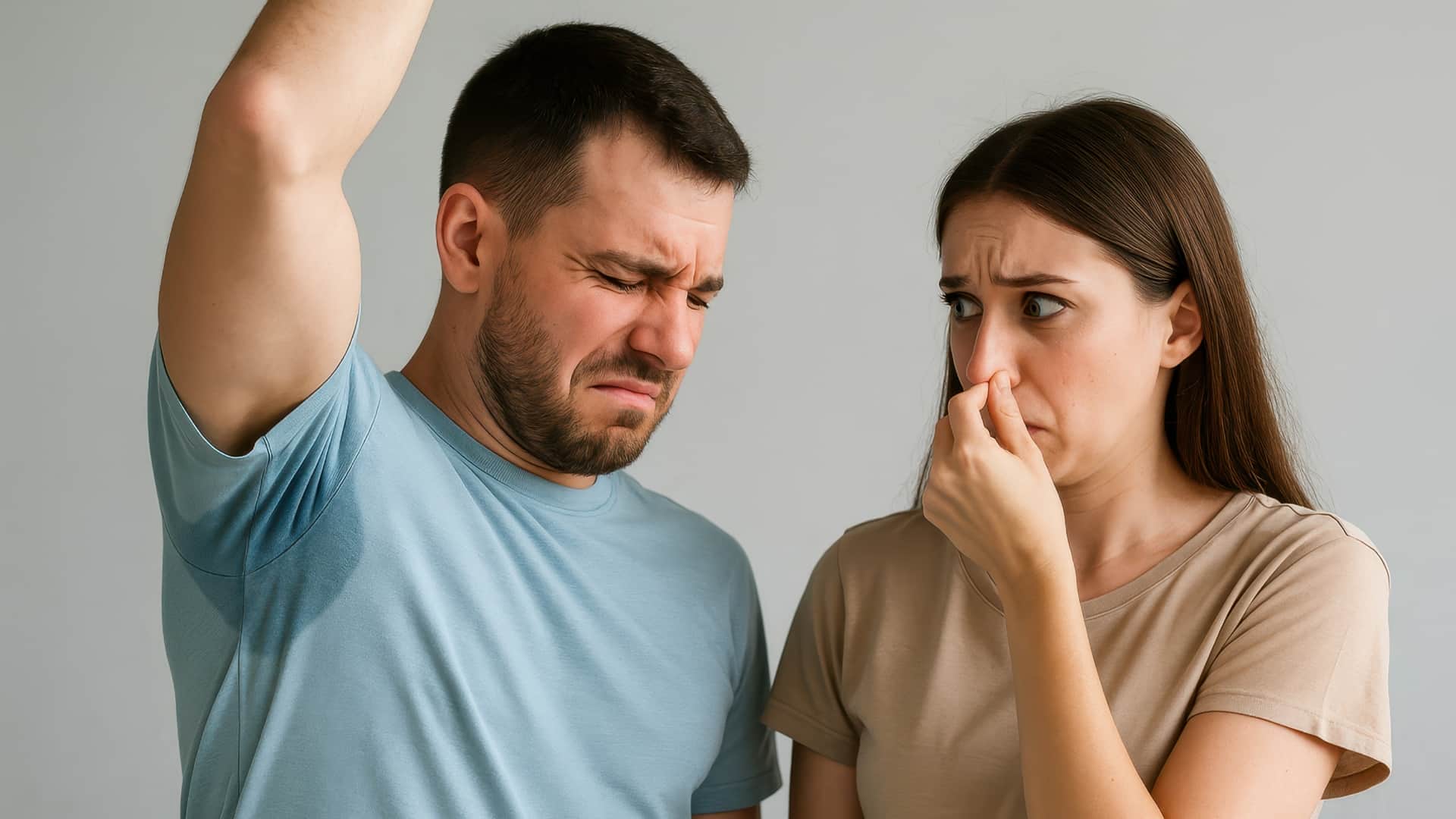 पसीने की बदबू कैसे दूर करें