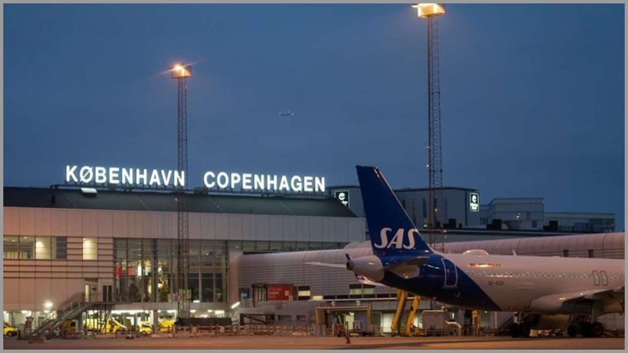 Drones Spotted over Europe Denmark Copenhagen Airport and Norway Oslo Airport investigation on Airspace closed