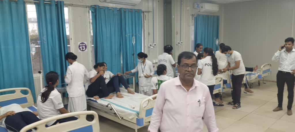 Women police battalion in Sasaram becomes victim of food poisoning, 80 women police personnel admitted to hosp