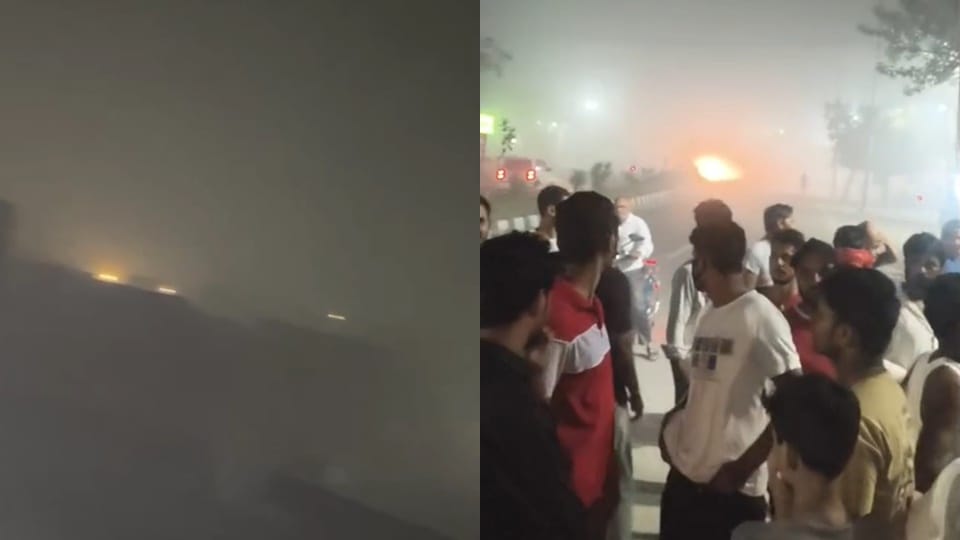 Gajraula news: Residents take to the streets in protest against fog and toxic fumes