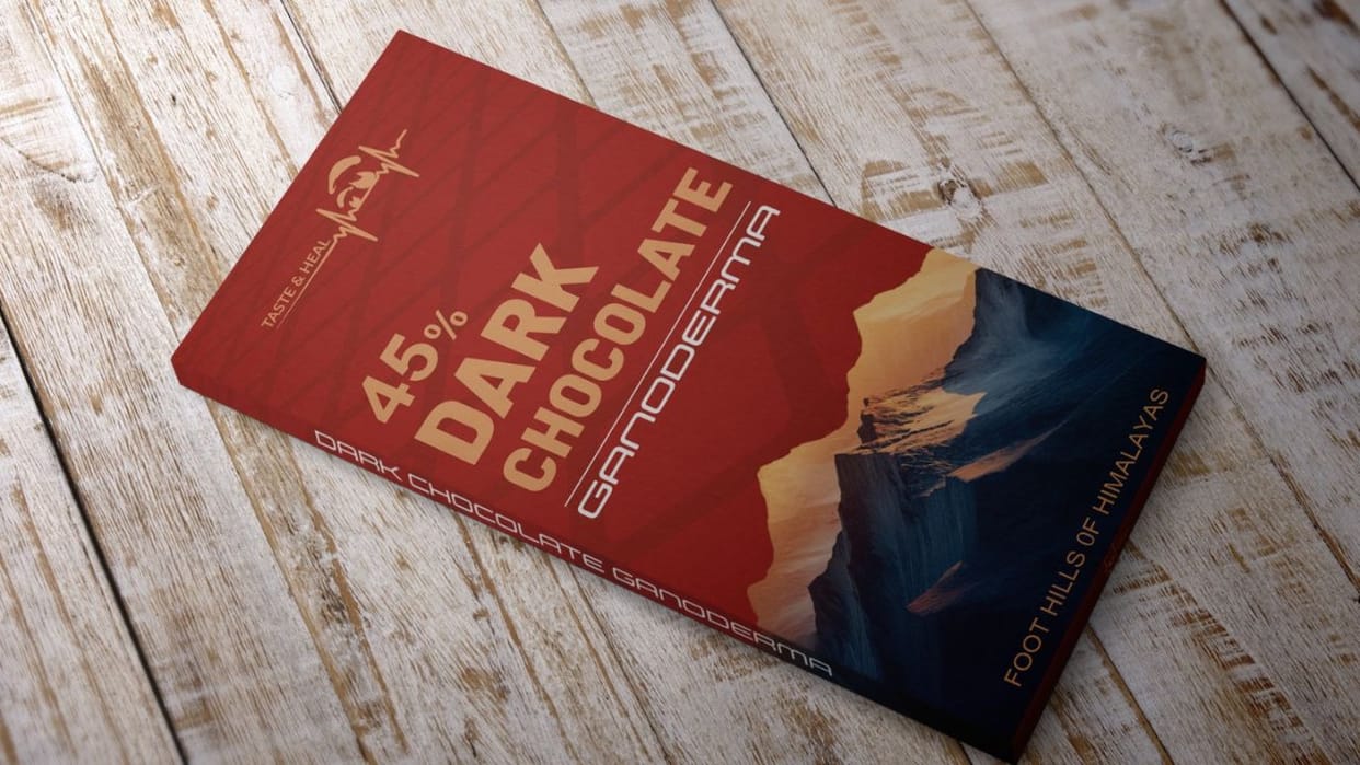 Himachal Dark chocolate made from Hieracium mushroom beneficial for brain and memory