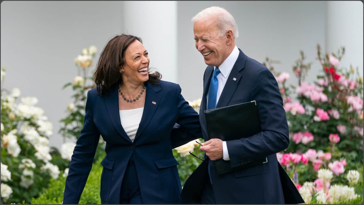 Kamala Harris says she 'had a certain responsibility' to argue against Biden running again