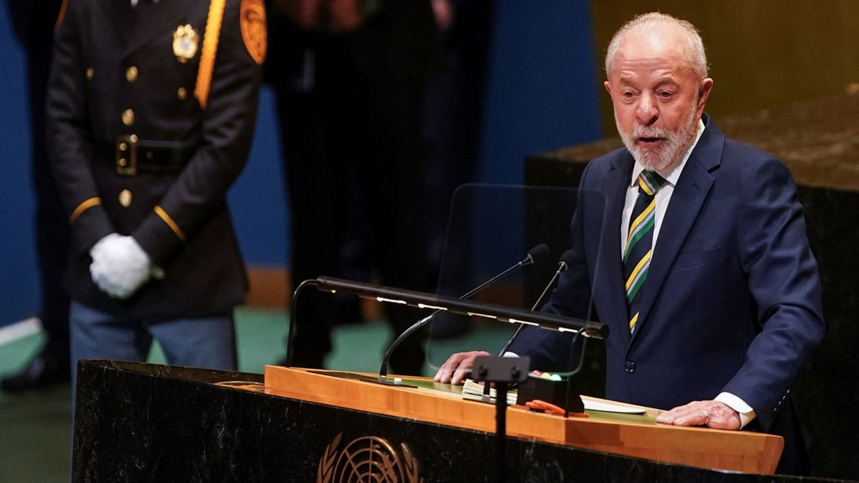 UNGA Brazil Prez Lula concern 'Attacks on sovereignty arbitrary bans and unilateral interventions common now
