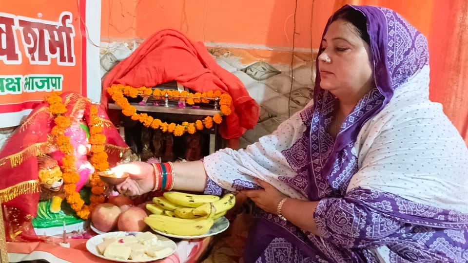 BJP Muslim leader Ruby Khan observed a nine-day fast during Navratri