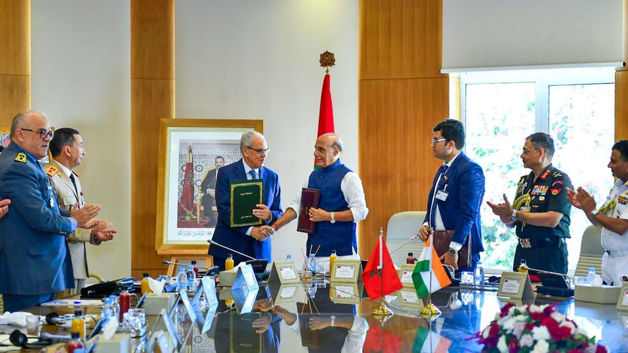 India-Morocco ink defence pact; agree on roadmap to expand cooperation in maritime security counter-terrorism