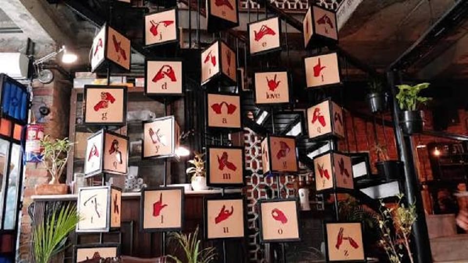 International Day of Sign Languages cafe provided employment opportunities to the deaf and dumb