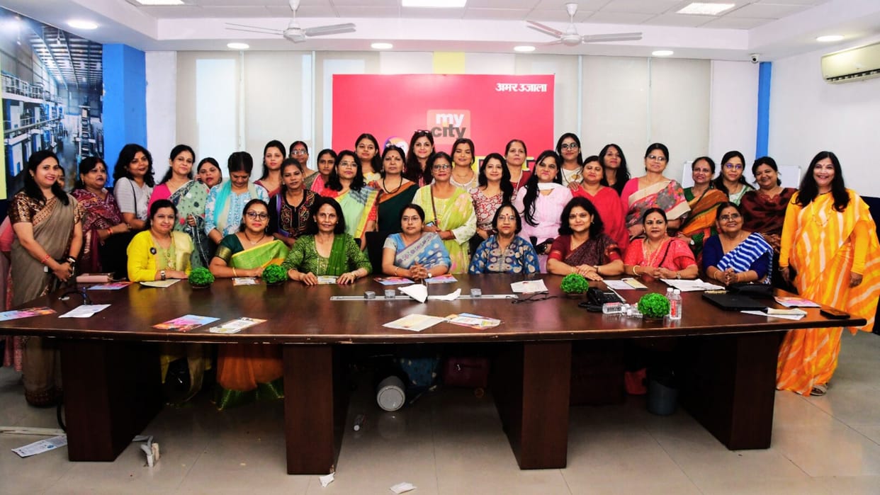 Amar Ujala Samvad Navratri dialogue on role and challenges of women in society discussions on responsibilities