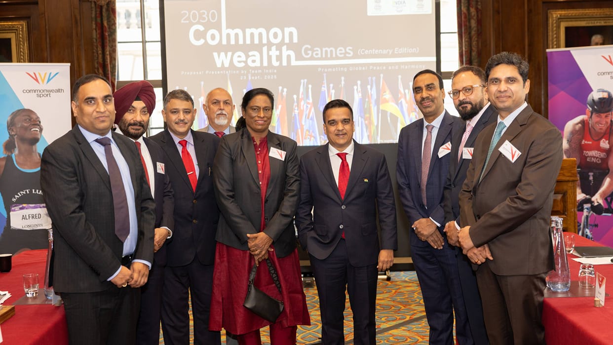 Indian delegation presents proposal to host 2030 Commonwealth Games in Ahmedabad know details