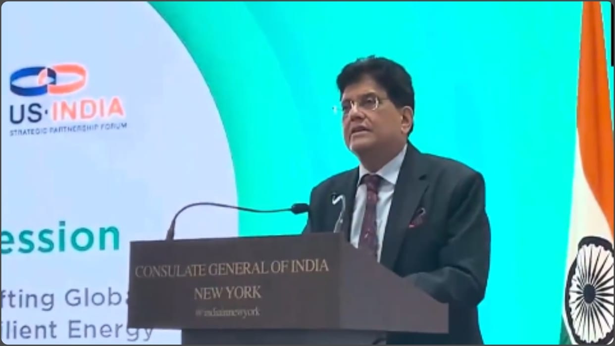 India is a big player in the energy field- Piyush Goyal at US-India Strategic Partnership Forum