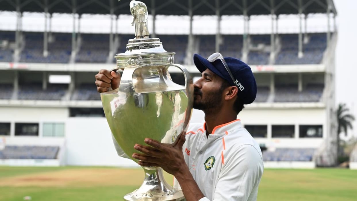 Akshay Wadkar named captain of Ranji Trophy champions Vidarbha for the Irani Cup clash against Rest of India