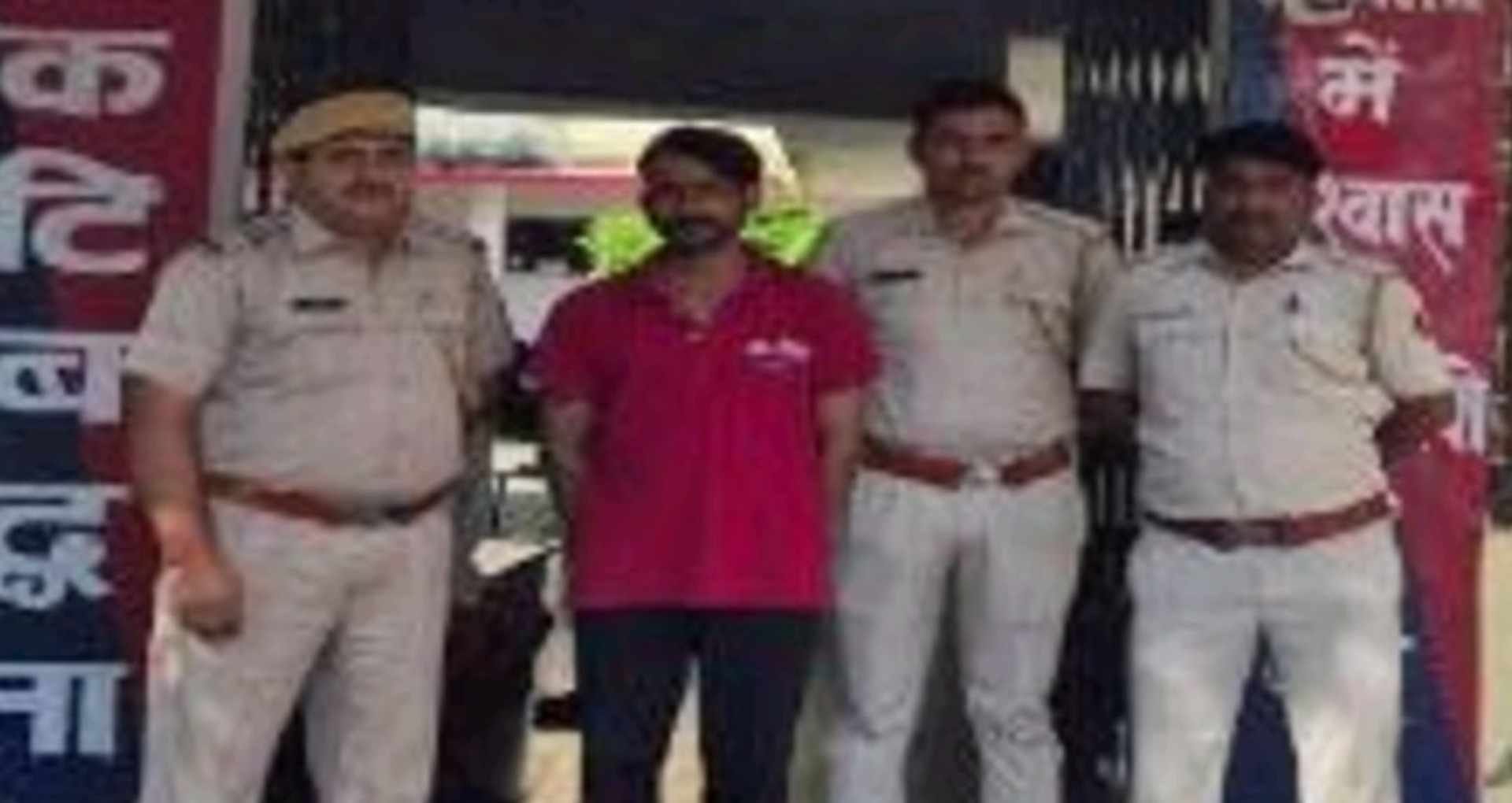 झालावाड़ पुलिस ने अमरचंद उर्फ राधे मीणा को गिरफ्तार किया