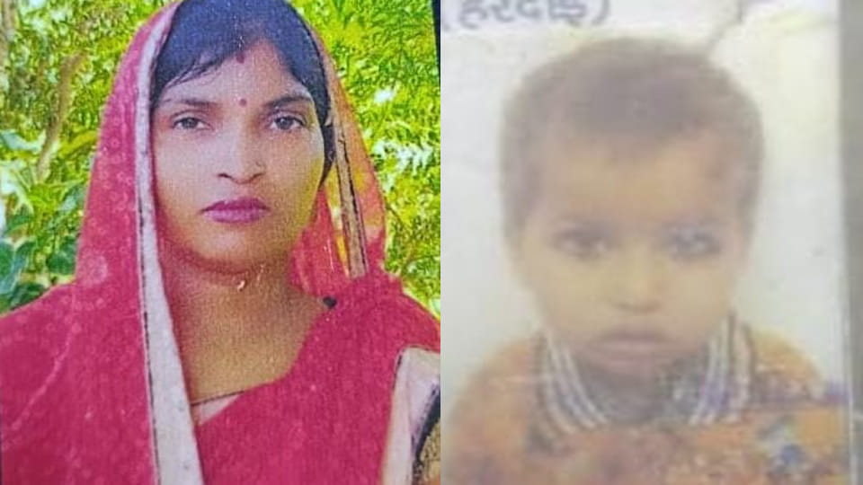 unknown vehicle crushed three people sleeping on the roadside, killing a mother and son