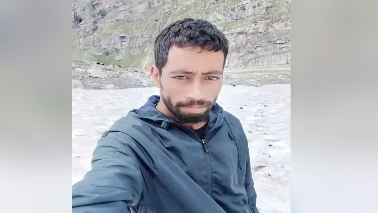 A JCB engaged in road restoration in Lach of Tandi Panchayat overturned, driver died