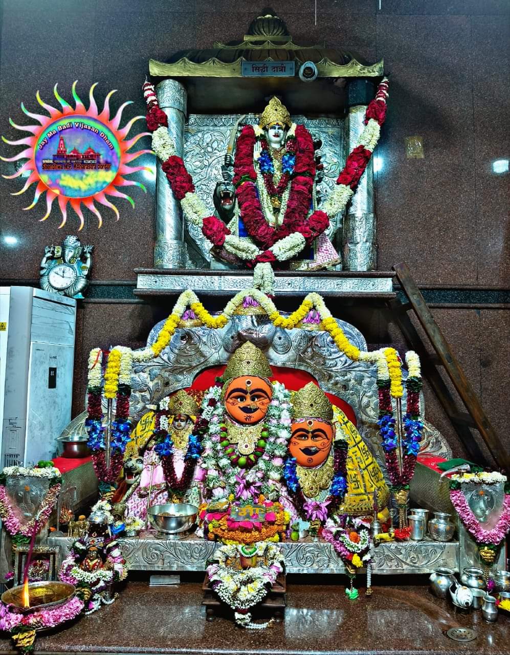 Navratri 2025 : बड़ी बिजासन माता मंदिर