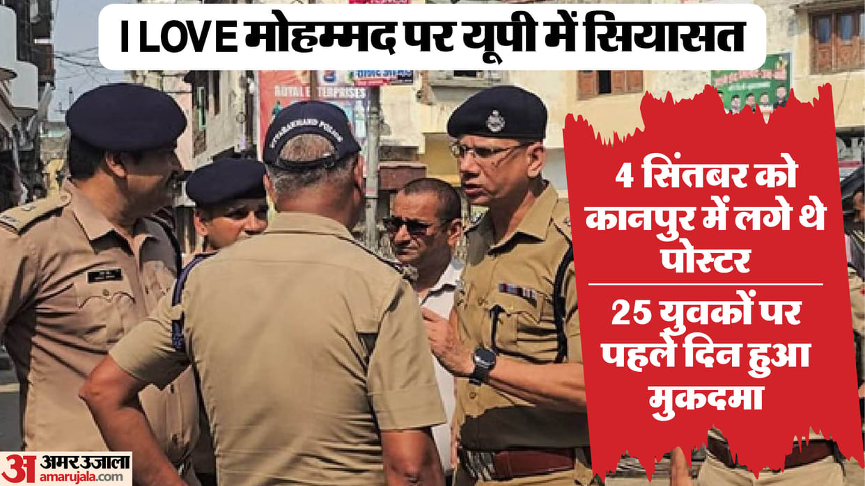I Love Mohammad Sparked Protests in Lucknow and Kanpur Clashes Statewide Tensions
