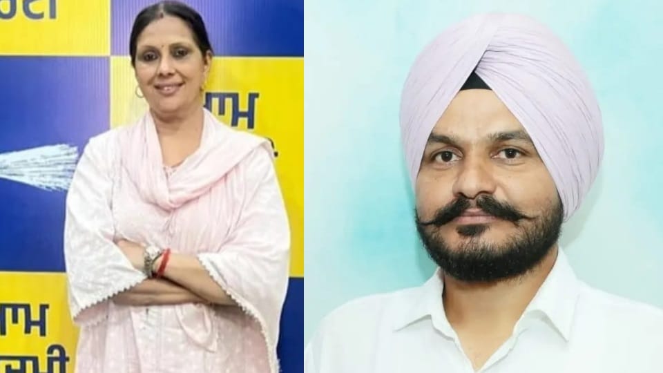 AAP leader Rimpy Garewal Harmanjit Singh Didare Wala suspended from party