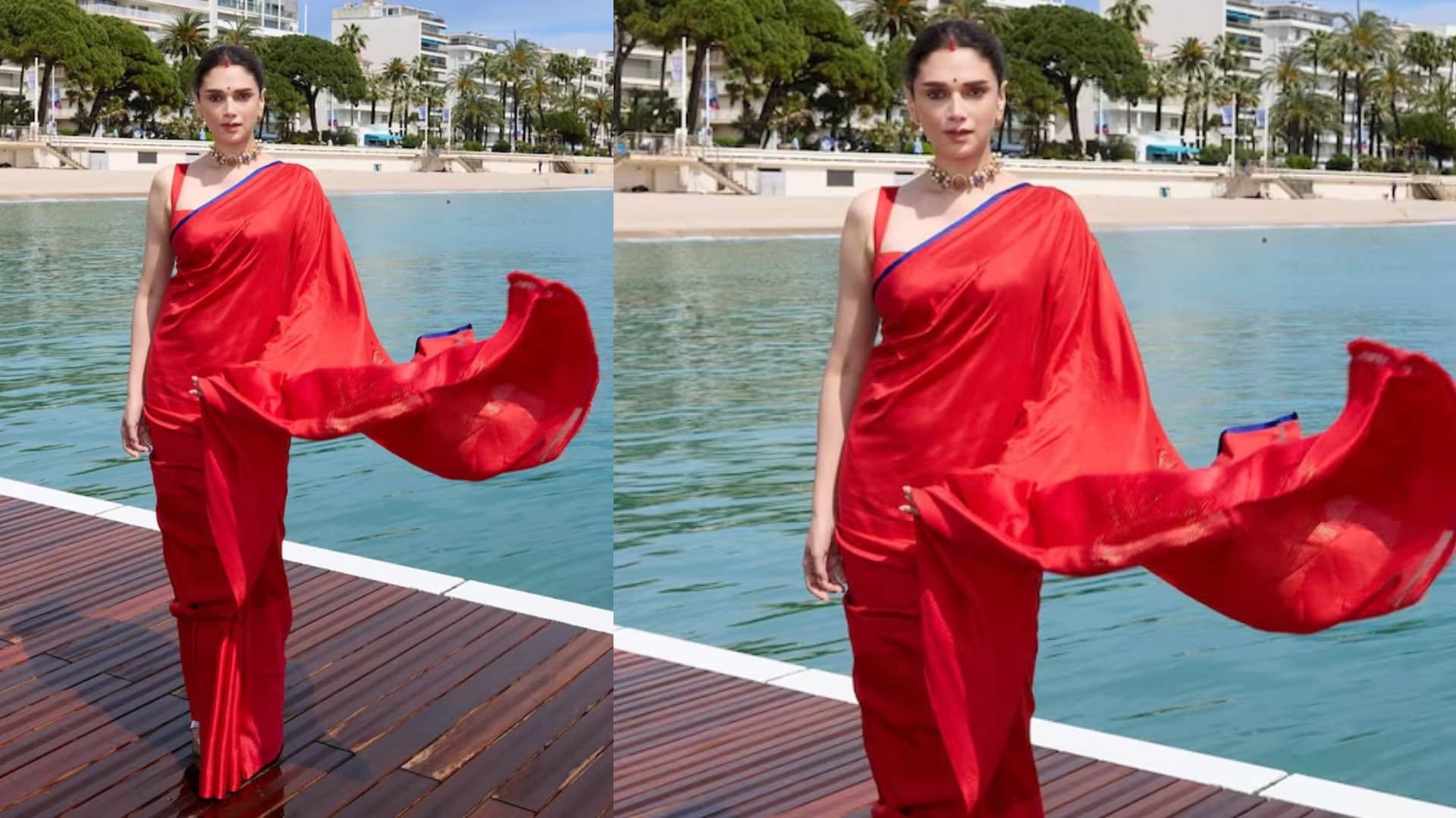 trendy red color saree for karwa chauth 2025 red color saree latest collection