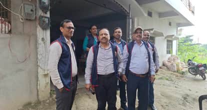 EOU raids three locations of Electricity Department Engineer Vivekanand in Siwan