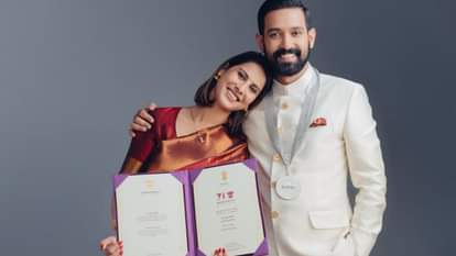 विक्रांत मैसी और शीतल ठाकुर