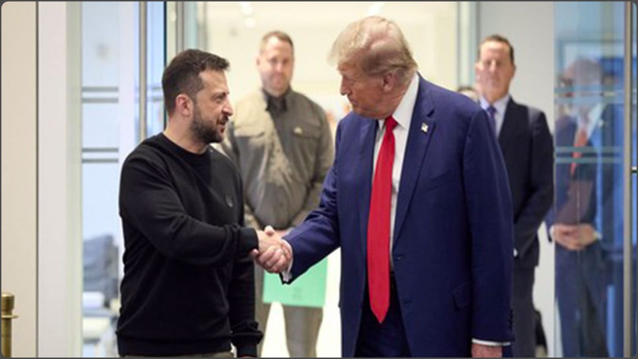 "Yes, I do": Trump agrees NATO should shoot down Russian aircraft in meeting with Zelenskyy