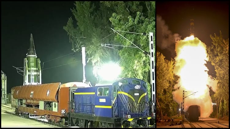 Agni Prime Missile Successful Launch From Rail-based Mobile Launcher System Rajnath Singh Drdo News And Update – Amar Ujala Hindi News Live