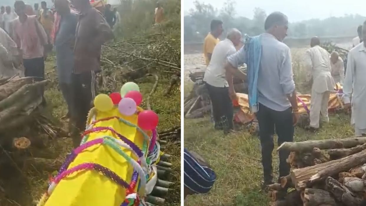 Hamirpur Jahoo village daughter-in-law also died of shock after the death of her mother-in-law