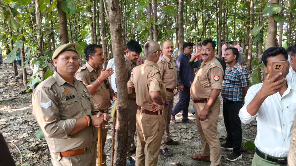 Kanpur Dehat Body of Dalit girl found in teak orchard police investigating after killing her