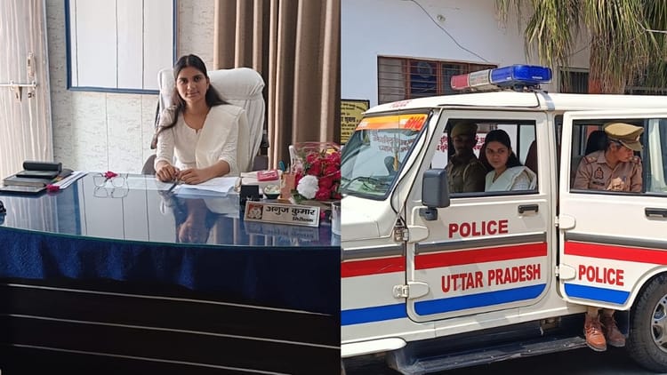 Up Farmer’s Daughter Princi Becomes One-day Station Officer Tackles Traffic And Public Complaints – Amar Ujala Hindi News Live