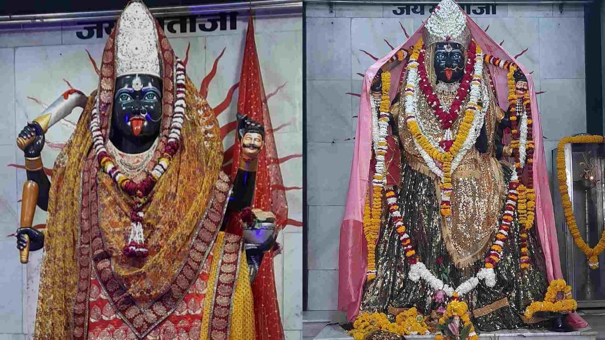 Indore News: Khajrana's Mahakali temple is a wonderful center of unwavering faith of devotees.