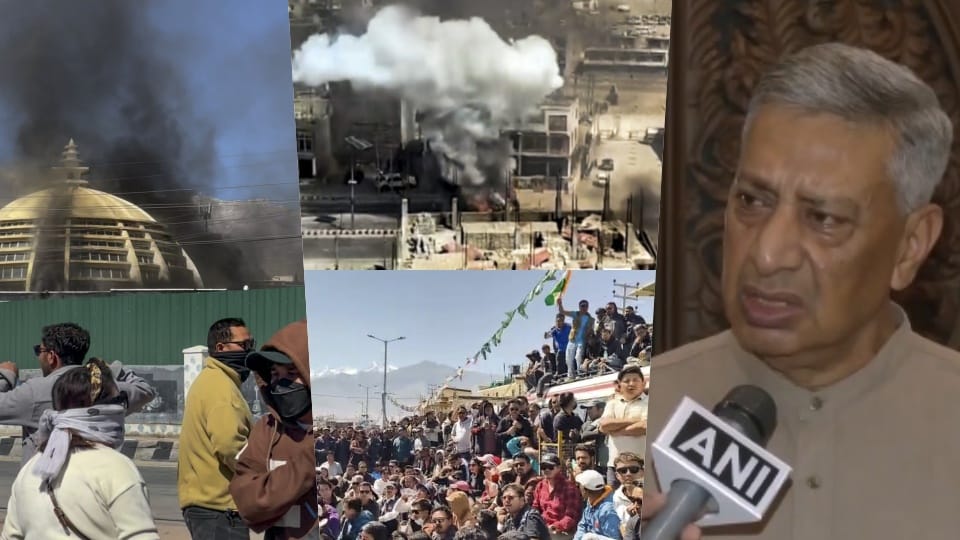 Leh Ladakh Protest Updates Violent protests in Ladakh, several people died