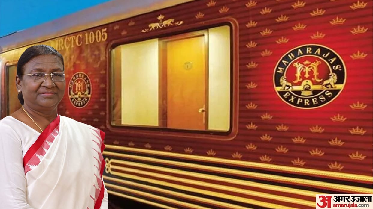 What is special about this Maharaja Express train which will take President Droupadi Murmu to Vrindavan today