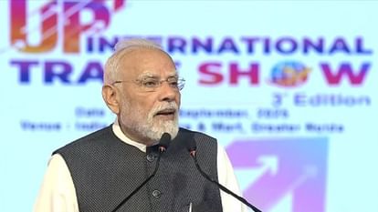 PM Modi inaugurated the UP International Trade Show in Greater Noida