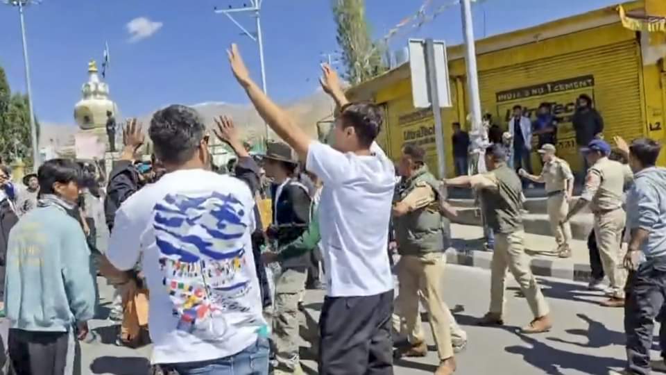 Ladakh Violence Conspiracy External Elements Suspected in Attempt to Destabilize Region Know Details