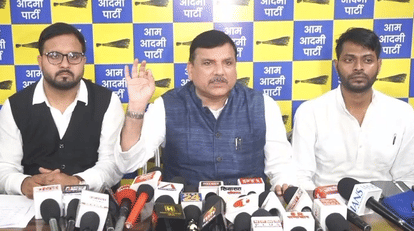 आप के राज्यसभा सांसद संजय सिंह