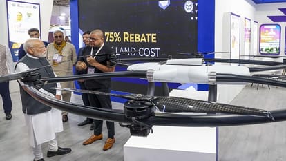 PM Modi inaugurated the UP International Trade Show in Greater Noida