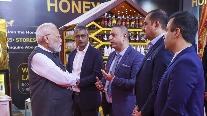 PM Modi inaugurated the UP International Trade Show in Greater Noida