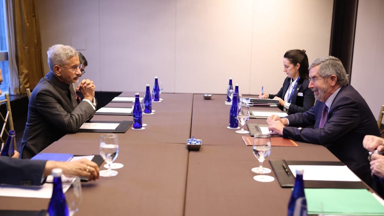 S Jaishankar holds bilateral talks with counterparts from Mexico, Cyprus, Pacific nations on UNGA sidelines