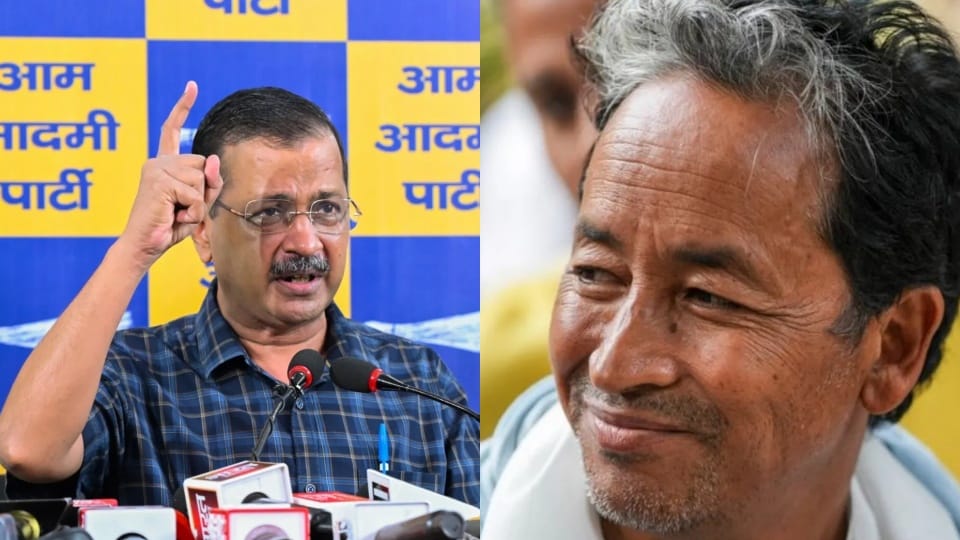 arvind kejriwal slams Centre over Sonam Wangchuk arrest