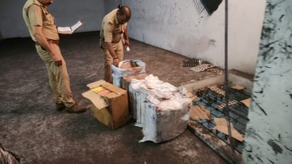 Meerut: Illegal Firecracker Factory Busted in Meerut, Firecrackers Worth Lakhs Seized