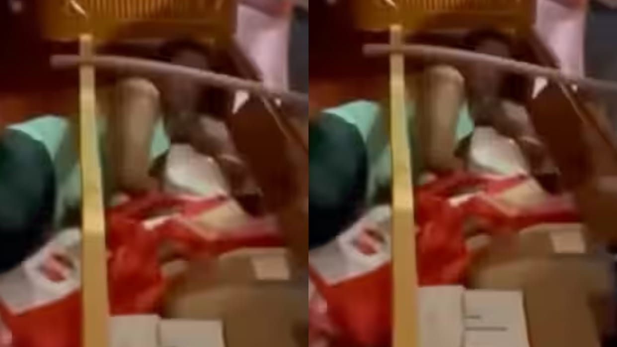The brides boyfriend came with a bed for free at the farewell leaving the groom devastated Video goes Viral