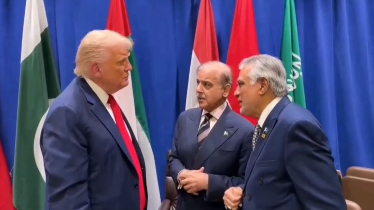 Trump holds talks with Pakistan's prime minister in latest sign of warming relations