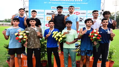 Junior Athletics Championship: UP dominates... wins 11 gold, 10 silver and three bronze medals
