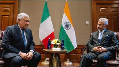 न्यूयॉर्क में इतालवी डिप्टी पीएम से मिले विदेश मंत्री एस. जयशंकर