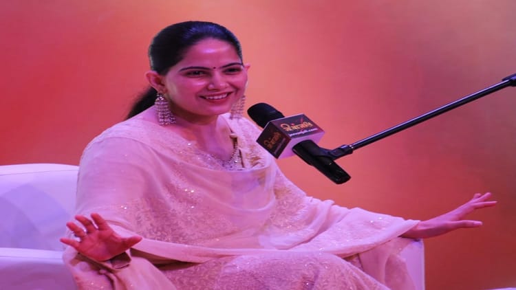 Spiritual Speaker Jaya Kishori Said – Do Not Forget Small Joys For Big Goals – Amar Ujala Hindi News Live – जीवांजलि विचारों से बदलाव तक:आध्यात्मिक वक्ता जया किशोरी ने कहा