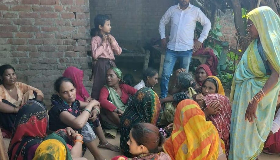 Fatehpur Accident Innocent child dies after being hit by school magic van accident while playing outside house