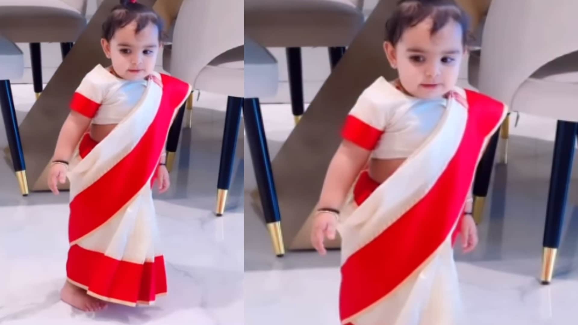 shardiya navratri 2025 kanya pujan dress ideas for baby girls